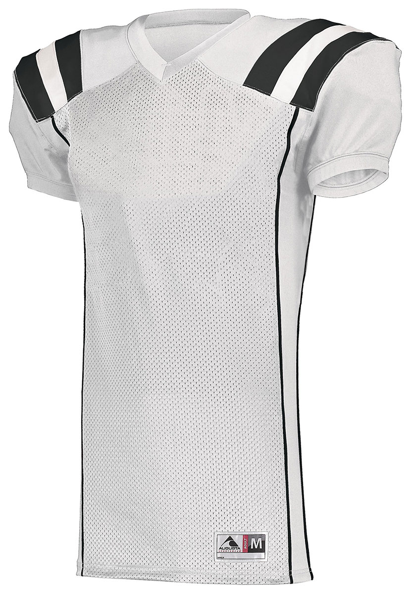 Augusta Sportswear Short Sleeve Elastic Cuffs VNeck Tform Football