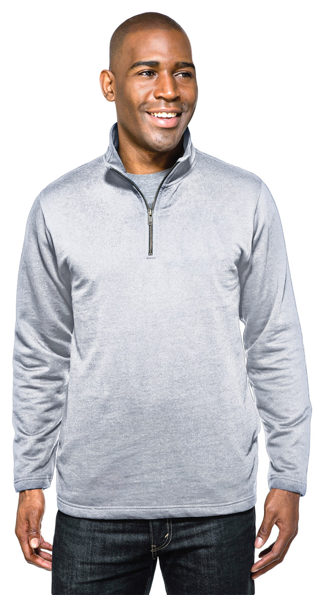 Tri-Mountain Men's Quarter Zip Seam Pocket Pullover Winter Sweatshirt. F581 | eBay