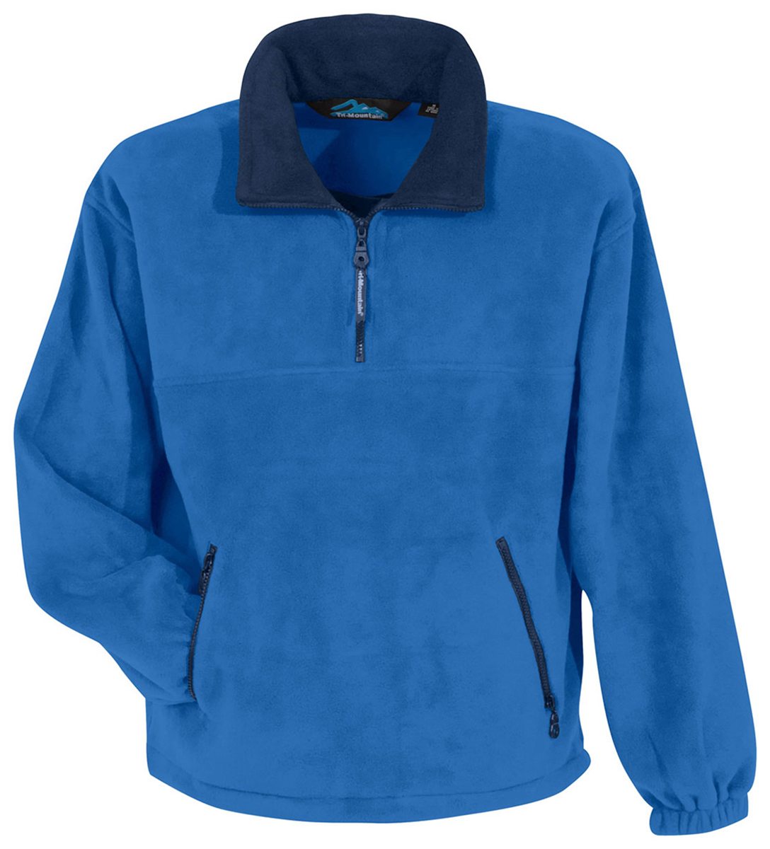 half zip pullover with pockets