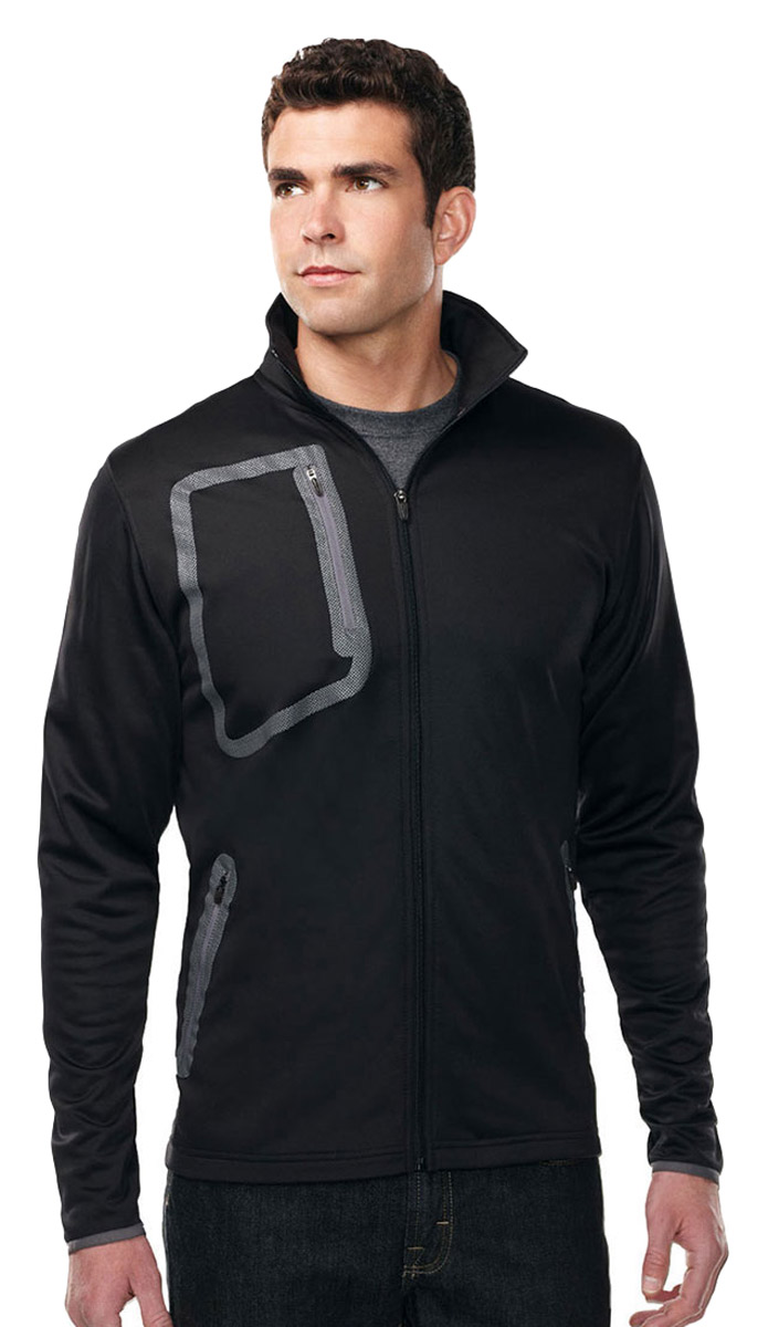 NWT Men/'s TriMountain USA SEVENS RUGBY Escape Grey Fleece Jacket LG Football