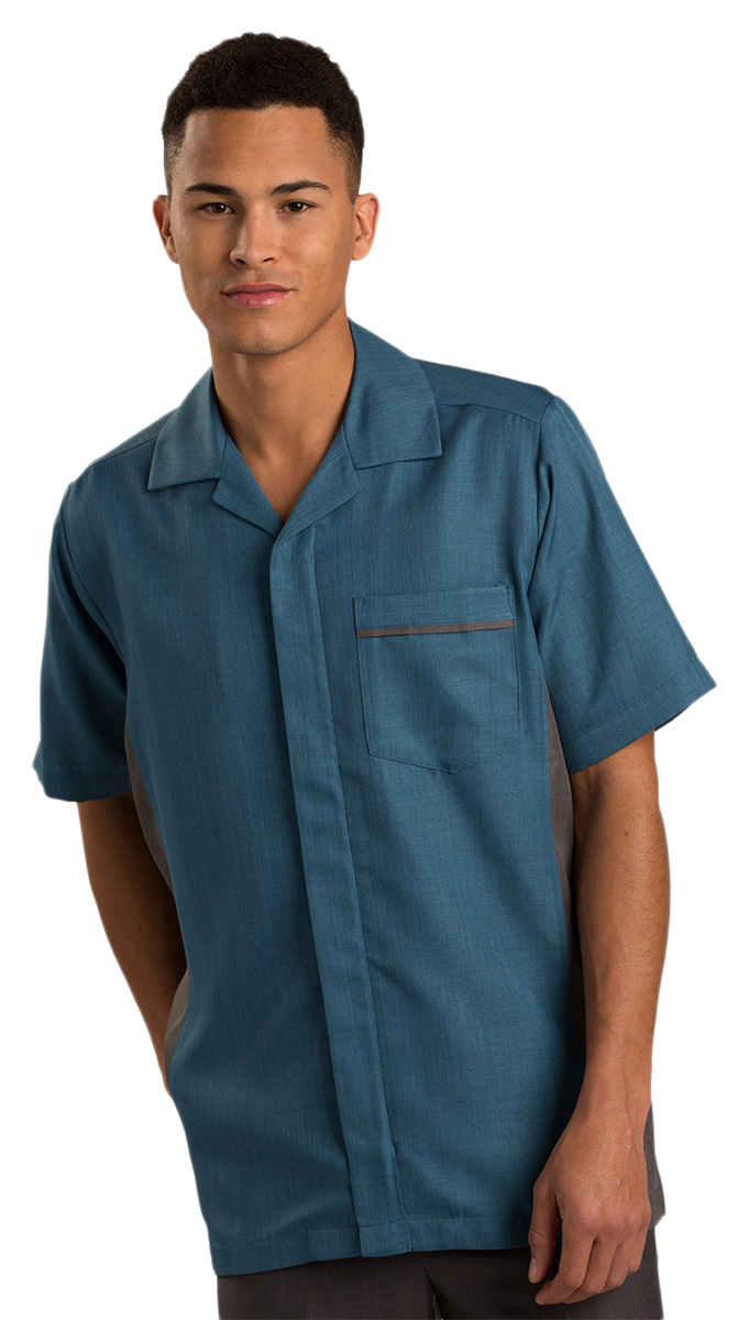 Edwards Garment Men's Short Sleeve Poly 