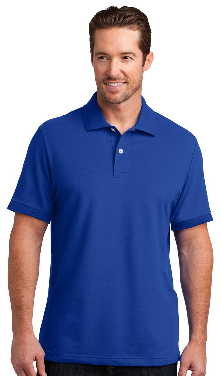 District Made Men's Two Button Golf Short Sleeve Polo Shirt XS-4XL. DM325 | eBay